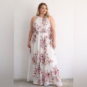 Premier Amour Floral Fairy Maxi Dress Wedding Guest Whimsical Event everyday 16
